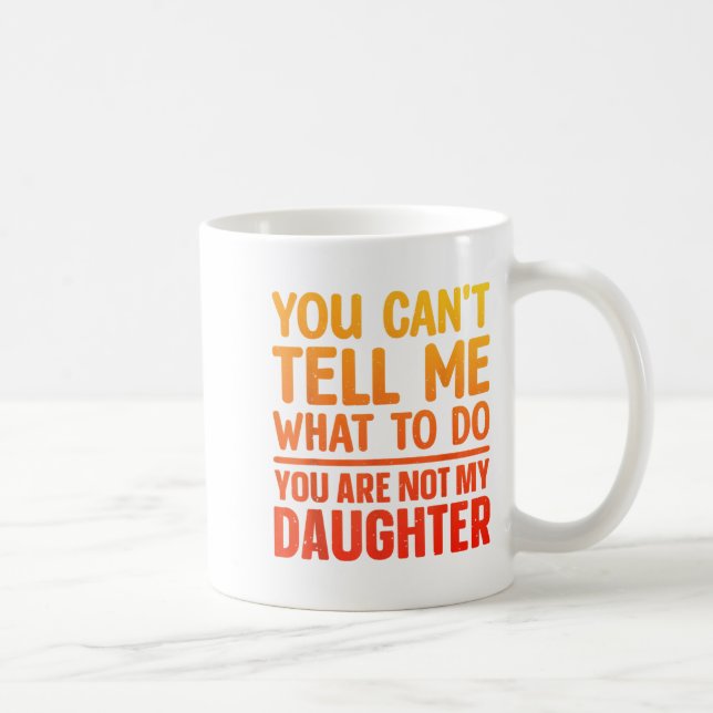 Funny Dad Design For Father Daddy Papa Men From Da Coffee Mug (Right)