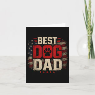 Funny Dad Fathers Day Dog Dad Card