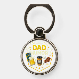 Funny Dad Humor Phone Case – Cool Dad Joke Design Ring Stand