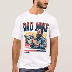Funny Dad Joke Retro Humor Vintage Aesthetic T-Shirt