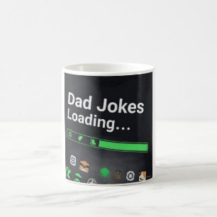 Funny Dad Jokes Loading Progress Bar Coffee Mug