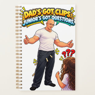 Funny Dad Life Planner - Dad's Got Clips Comic Jou