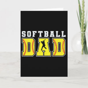 Funny Dad Life Softbyll Bysebyll Grandpa Father's Card