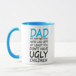 Funny Dad Mug Gift for Father's day or Birthday<br><div class="desc">HILARIOUS MOTHER’S DAY GIFT TO MAKE HIM SMILE - Are you looking for a gift that suits your awesome dad,  or step-dad? dad will be thrilled when he opens the gift box to find his new favorite coffee mug. Show your appreciation for him.</div>