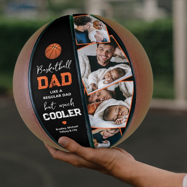 Funny Dad Photo Basketball (Creator Uploaded)