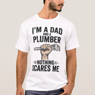 Funny Dad Plumber Vintage Engraving Shirt Design_1