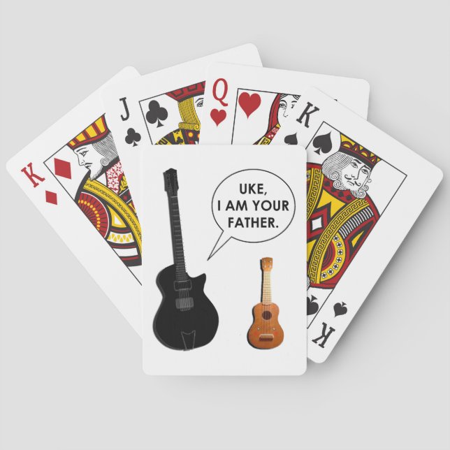 funny dad poker cards (Back)