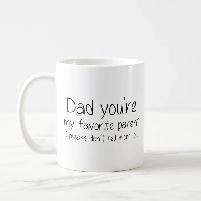 Father's Day Mug Sarcastic Mugs Personalized Mug For Dad Dad Gift From Son Dad Gift From Daughter Dad Mugs Funny Dad Mug