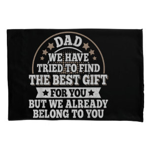 Funny Dad Saying Graphic Vintage Papa Father Pillow Case