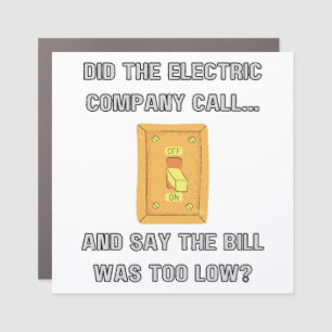 Funny Dad Sayings Car Magnet