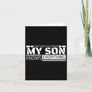 Funny Dad Shirt From Son Men Funny Fathers Day Dad Card