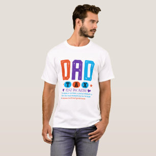 Funny Dad Tax Mug – Father’s Day T-Shirt
