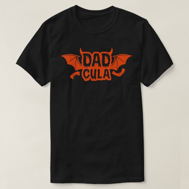 Funny Dadcula Halloween Dad Costume Dracula 2022 M T-Shirt (Design Front)