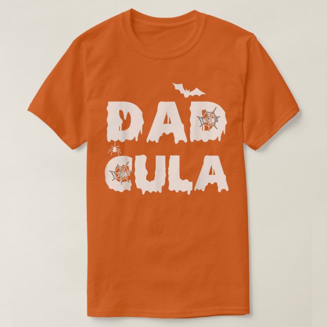 Funny Dadcula Halloween Dad Costume Momster Matchi T-Shirt (Design Front)