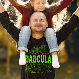 Funny Dadcula Halloween Men's Long Sleeve T-Shirt