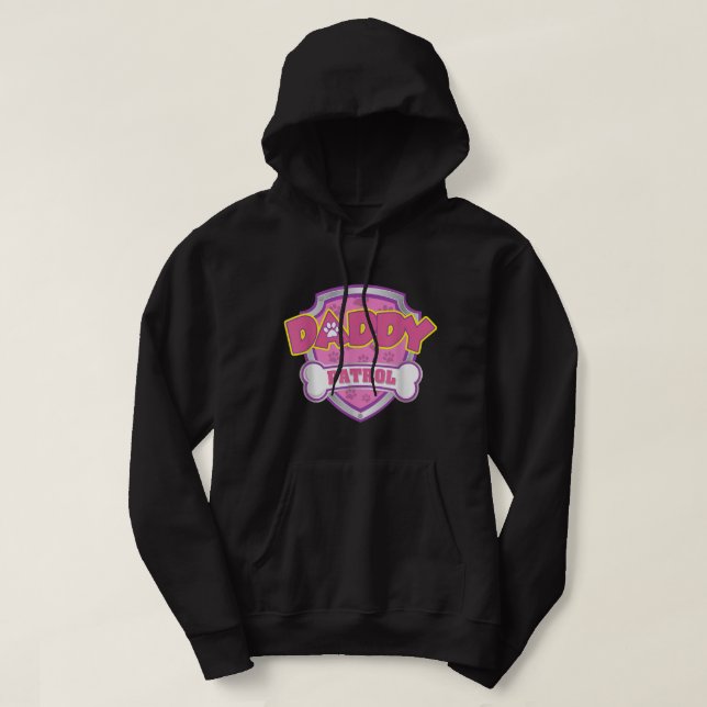 Funny Daddy Patrol - Dog Mom, Dad For Men Women  Hoodie (Design Front)