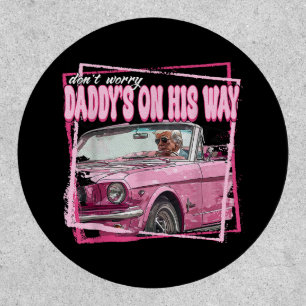 Funny Daddy's Home Trump Pink 2024 Take America Ba Patch