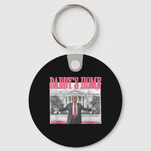 Funny Daddy's Home Trump Pink 2024 Take America Ck Keychain