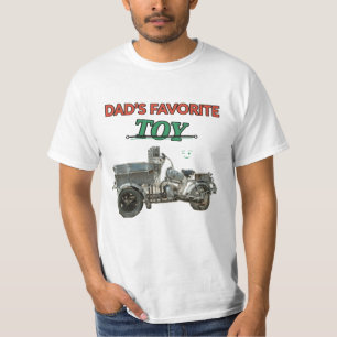 Funny Dad's Favorite Toy Motorcycle T-Shirt