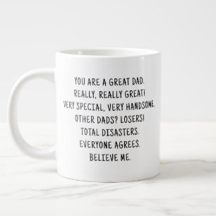 Funny Dad's Photo Collage Coffee Mug