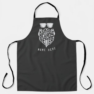 FUNNY DADS WITH BEARDS ARE BETTER FATHERS DAY APRON