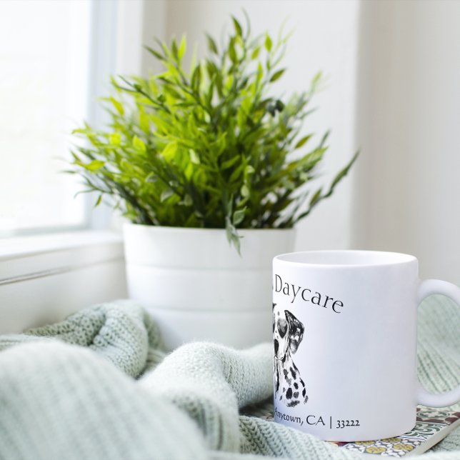 Funny Dalmatian Dog Business   Giant Coffee Mug (Creator Uploaded)