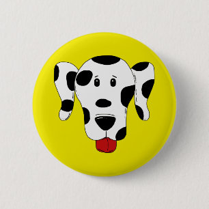 Funny Dalmatian Pinback Button