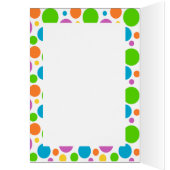Funny Dalmatian Show Dog Cards (Inside (Left))