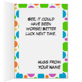 Funny Dalmatian Show Dog Cards (Inside (Right))