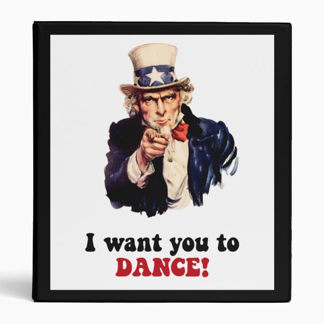 Funny dance binder (Front)