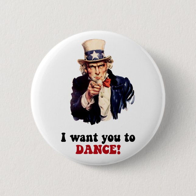 Funny dancing button (Front)