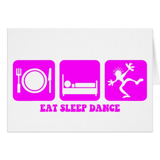 Funny dancing cards (Front Horizontal)