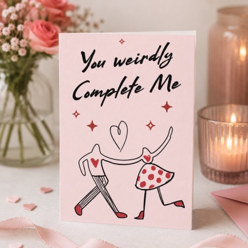 Funny Dancing Couple Anniversary & Valentine's Day Invitation