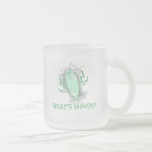  Funny Dancing Milkshake Cartoon Fun Art Frosted Glass Coffee Mug