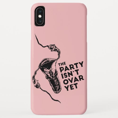 Funny Dancing Ovaries Female Reproductive System iPhone XS Max Case