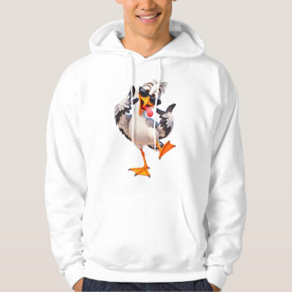 Funny Dancing Seagull Hoodie