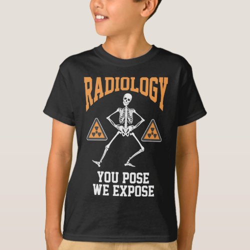 Funny Dancing Skeleton Xray Radiology Humor T_Shirt