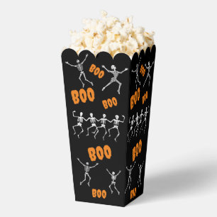 Funny Dancing Skeletons Halloween Favor Boxes