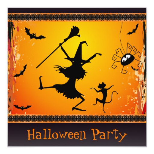 Funny Halloween Party Invitations 9