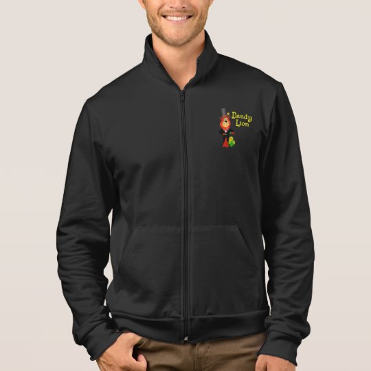 Funny Dandy Lion Fleece Jacket