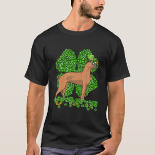 Funny Dane Dog Shamrock St. Patricks Day T-Shirt