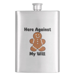 Funny Dark Humor Christmas Flask