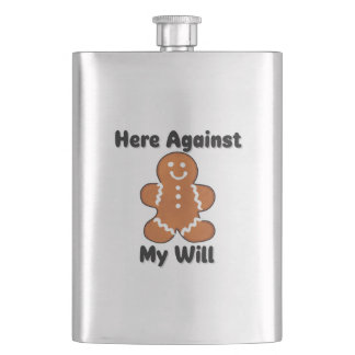 Funny Dark Humor Christmas Flask