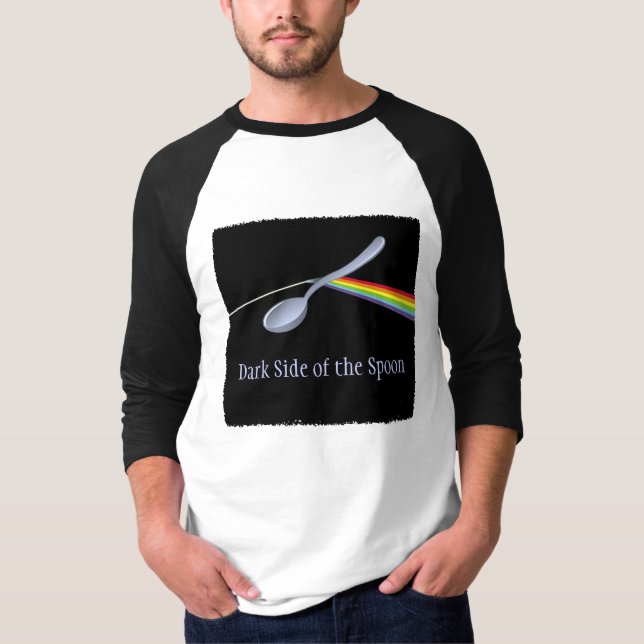 Funny Dark Side of the Spoon Tee (Front)