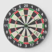 Deals Darts Mancave Neon Clock 15