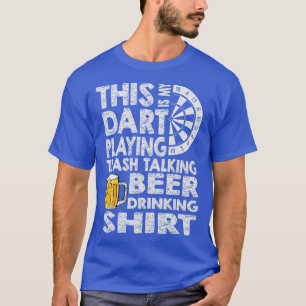 Funny darts beer saying darts motif dart player gi T-Shirt