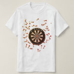 Funny Darts T-shirt at Zazzle