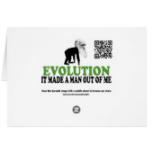 Funny Darwin Cards (Back Horizontal)