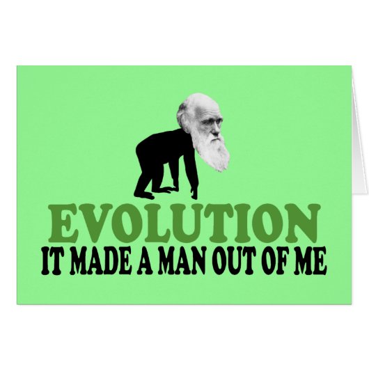 Funny Darwin Cards (Front Horizontal)