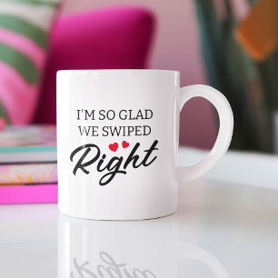 Funny Dating Swiped Right Coffee Mug